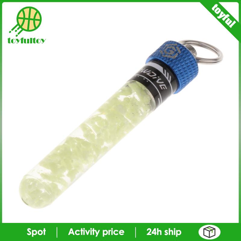 Thanh Phát Sáng Chống Thấm Nước Kèm Móc Khóa Tiện Dụng Cho Thợ Lặn / Cắm Trại