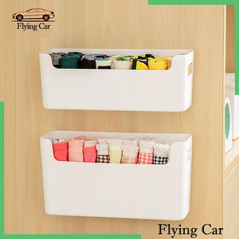Hộp Đựng Vật Dụng Gắn Tường Dễ Lắp Ráp Sắp Xếp Gọn Gàng Cho Tủ Quần Áo / Ngăn Kéo Phòng Ngủ