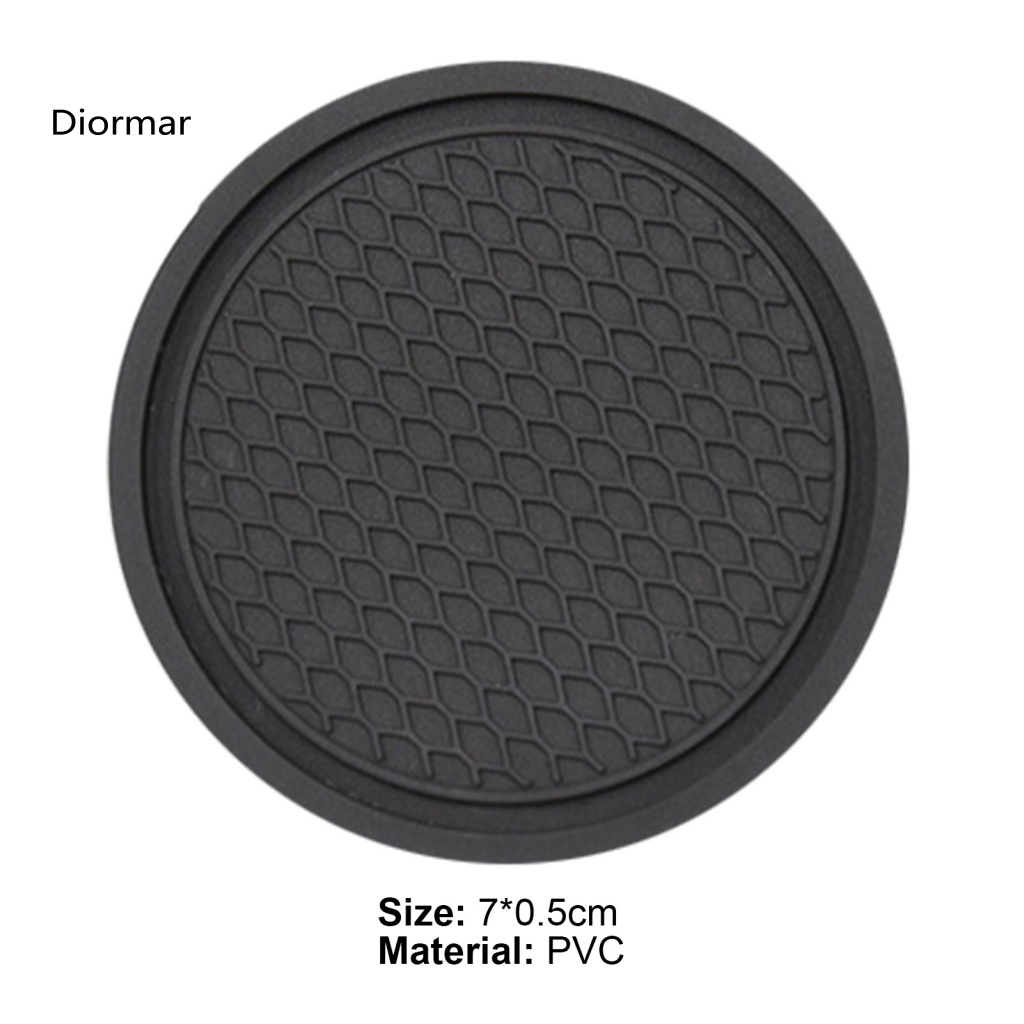 Miếng Lót Cốc Bằng PVC Chống Trượt Chống Mài Mòn Tiện Dụng Cho Xe Hơi