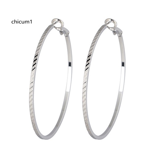 Khuyên Tai Tròn Lớn Thời Trang Dành Cho Nữ