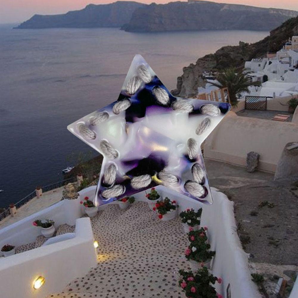 ANEMONE Kẹp Tóc Nhựa Y2k Hình Ngôi Sao Màu Sắc Tương Phản Sáng Tạo Cho Bữa Tiệc