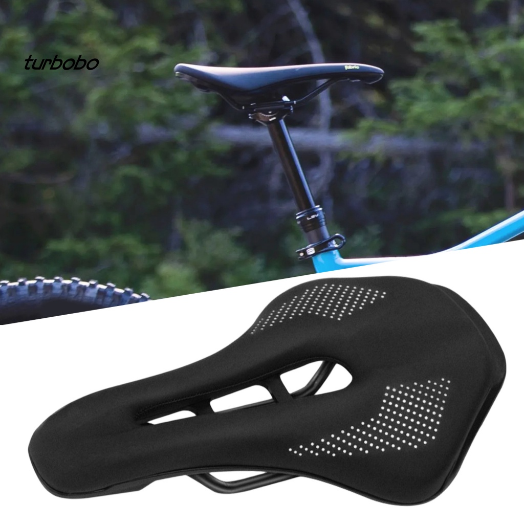 Yên Xe Đạp Leo Núi Chất Liệu Giả Da Dày Dặn Thoáng Khí Co Giãn Tốt Chống Sốc Tiện Dụng