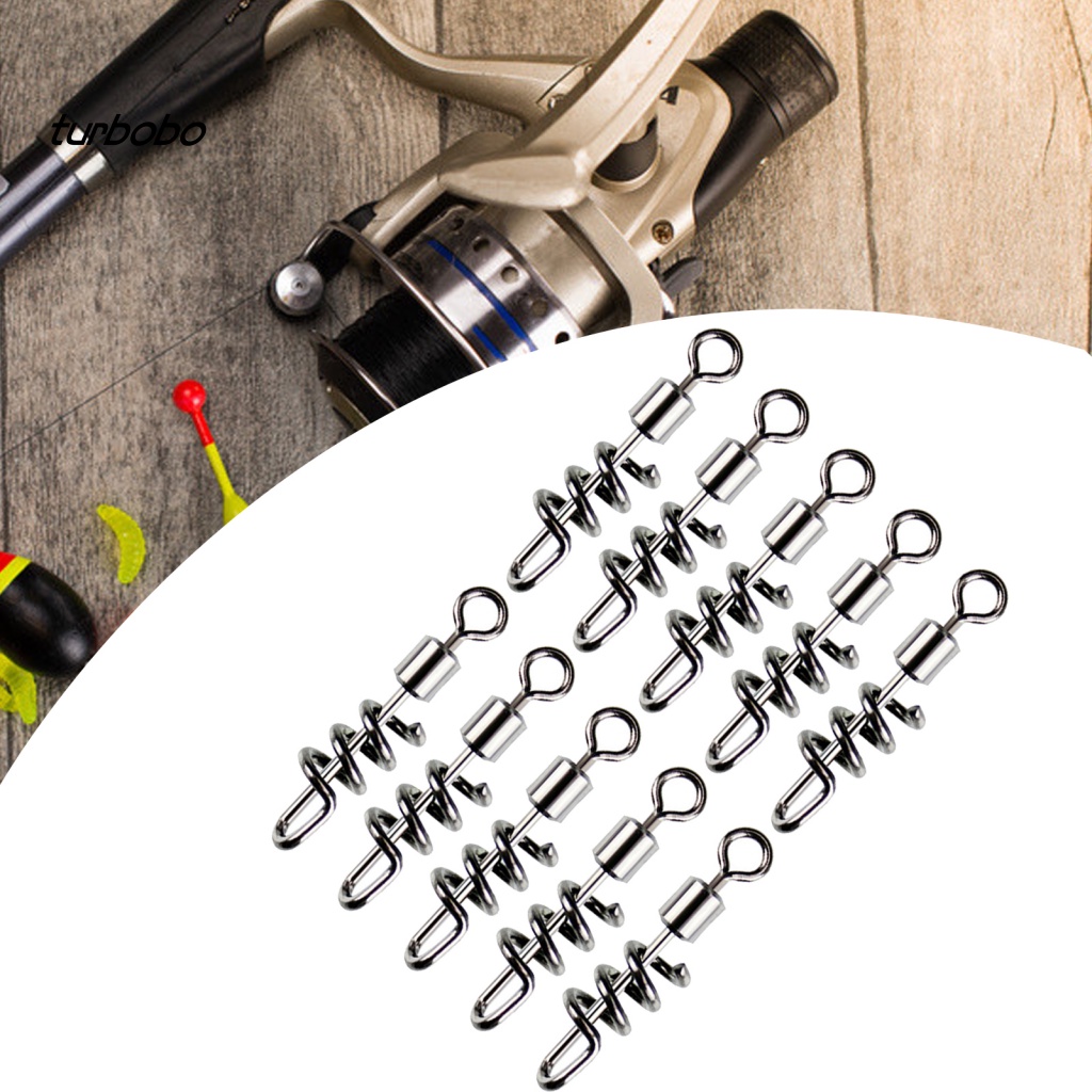 Set 10 Phụ Kiện Câu Cá Bằng Thép Không Gỉ