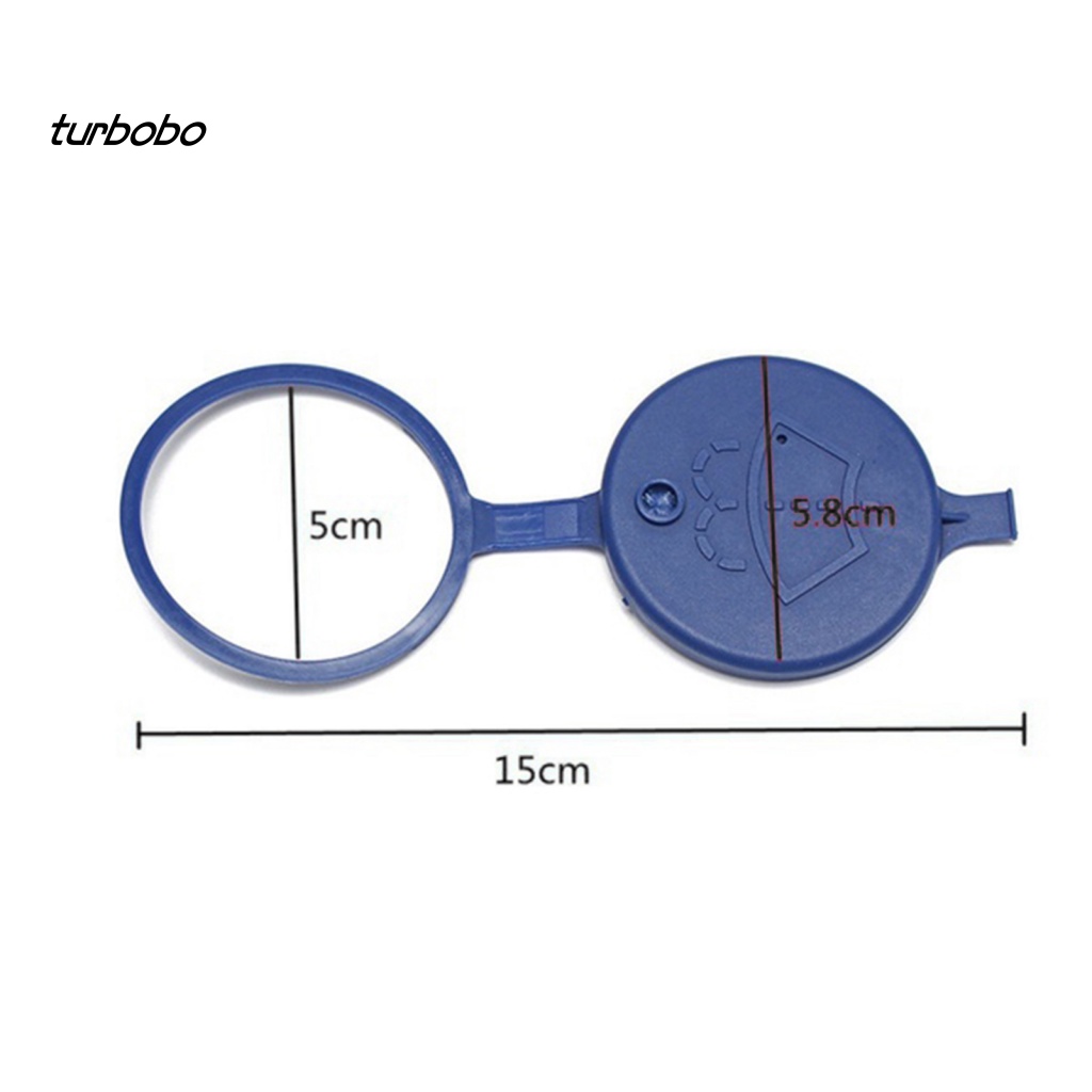 Nắp Đậy Bình Nước Rửa Kính Chắn Gió Cách Nhiệt Có Lỗ Thông Khí Màu Xanh Dương Cho Peugeot