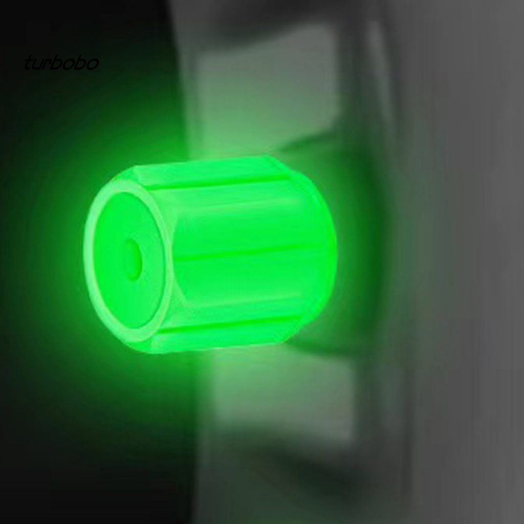 Bộ 12 Vỏ Bọc Van Bánh Xe Dạ Quang Chống Bụi Trang Trí Cho Xe Hơi