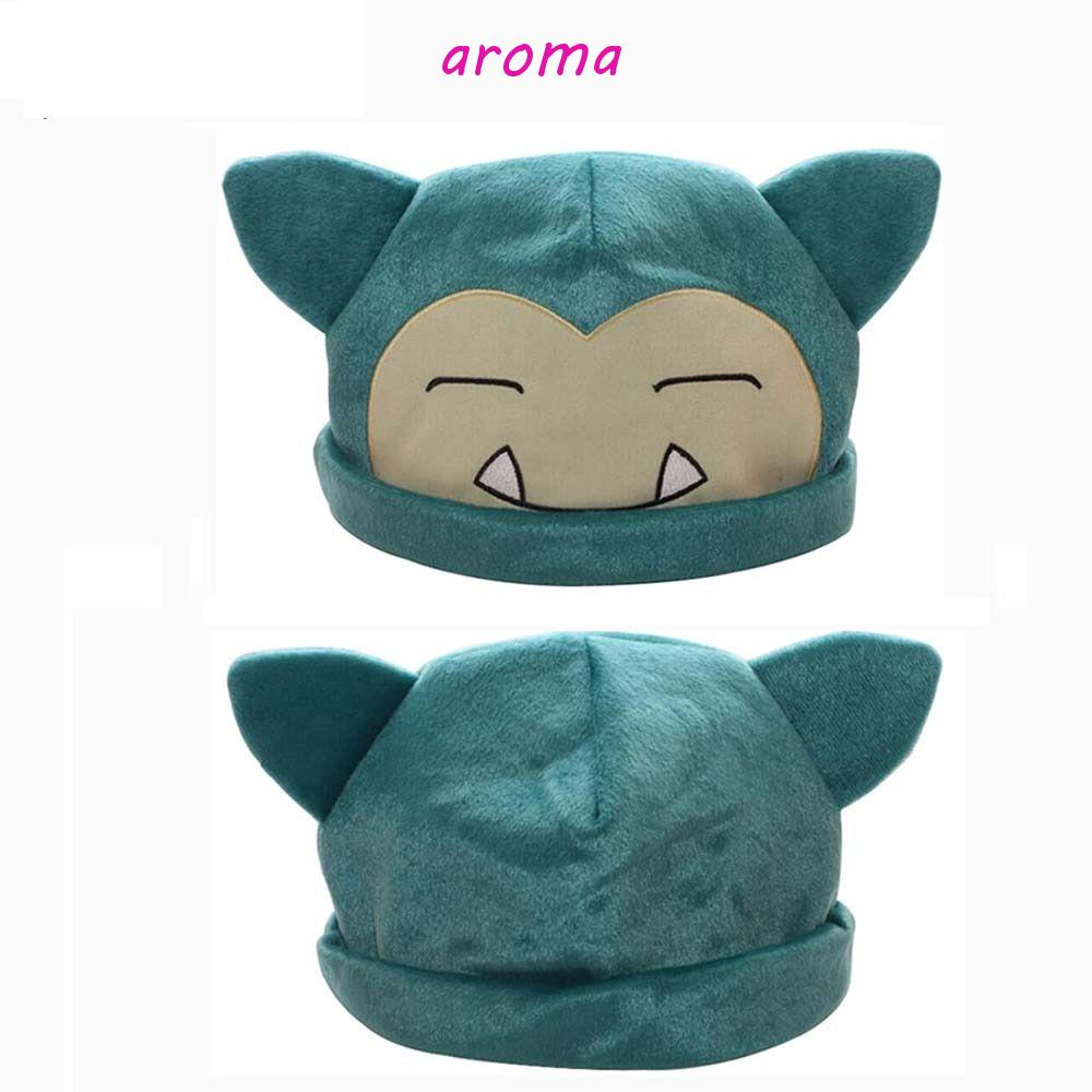 AROMA Mũ Nhồi Bông Mềm Mại Hình Pokemon Đáng Yêu Cho Nam Nữ