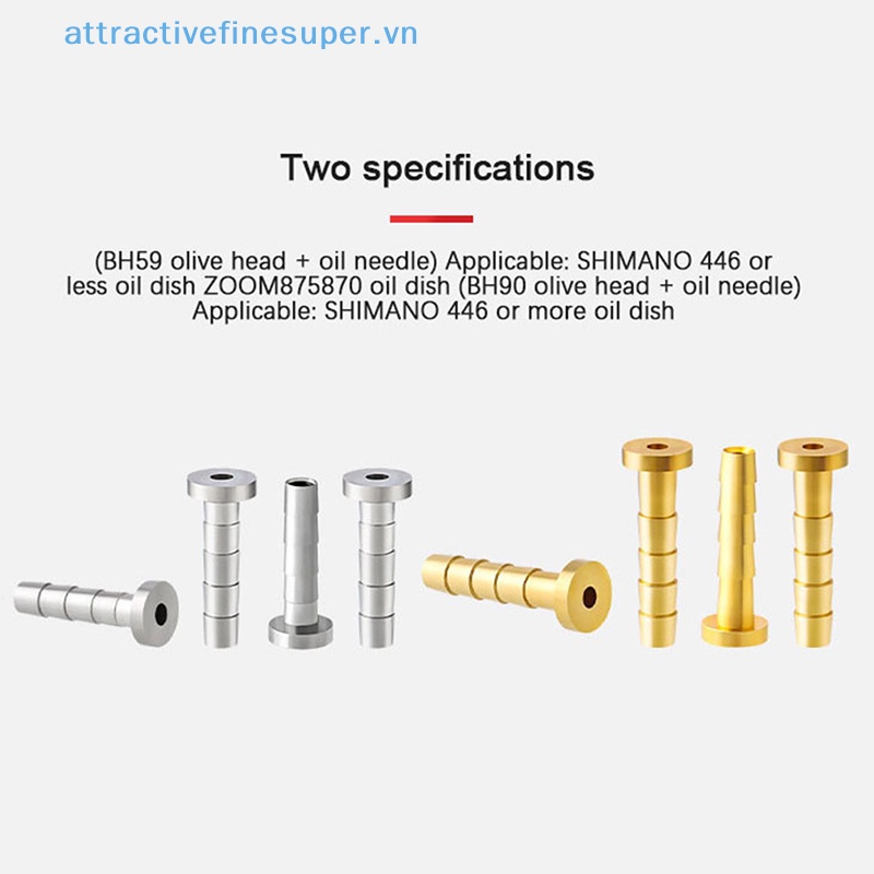 Afs Ống Bơm Dầu Thủy Lực Hình Chữ T Cho Phanh Đĩa Xe Đạp