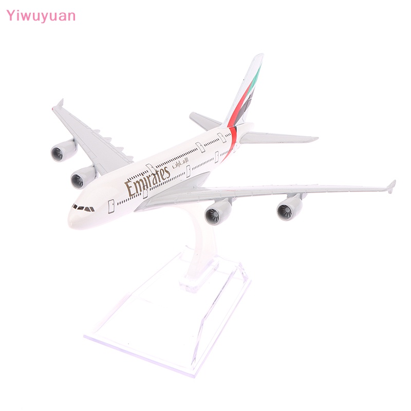 Mô Hình Máy Bay Chiến Đấu A380 Bằng Kim Loại 16cm Tỉ Lệ 1: 400 Mới