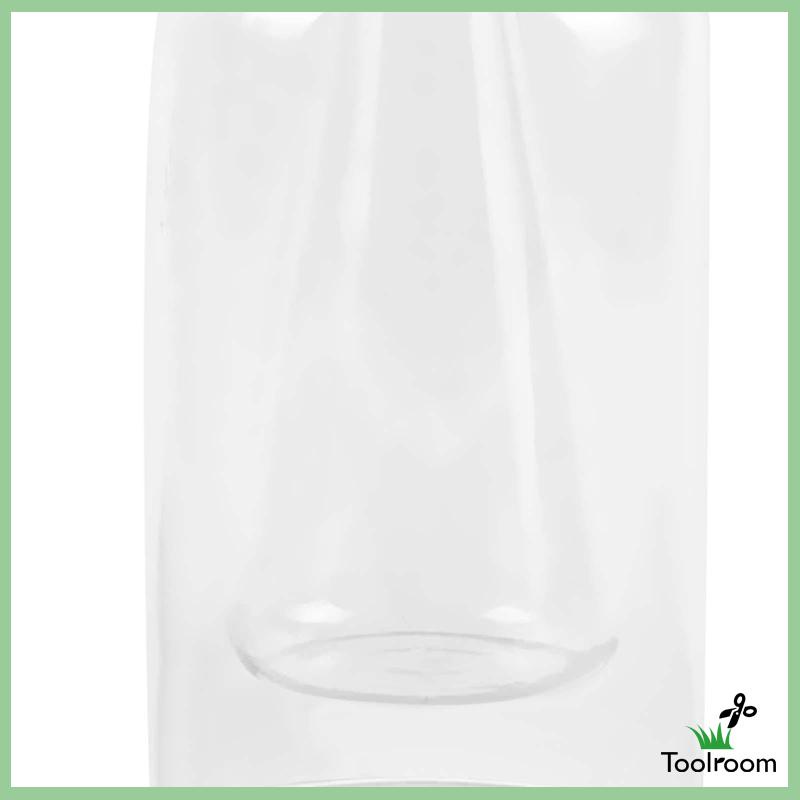 Bình Hoa Thủy Tinh Hai Lớp Trong Suốt Đơn Giản Để Bàn Trang Trí