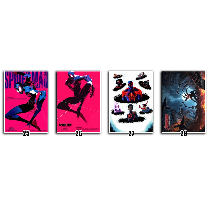 Tranh CuộN Treo TườNg HoạT HìNh Anime spider man: across the spider verse