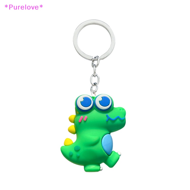 Móc Khóa Hình Khủng Long Mắt To Dễ Thương Mới