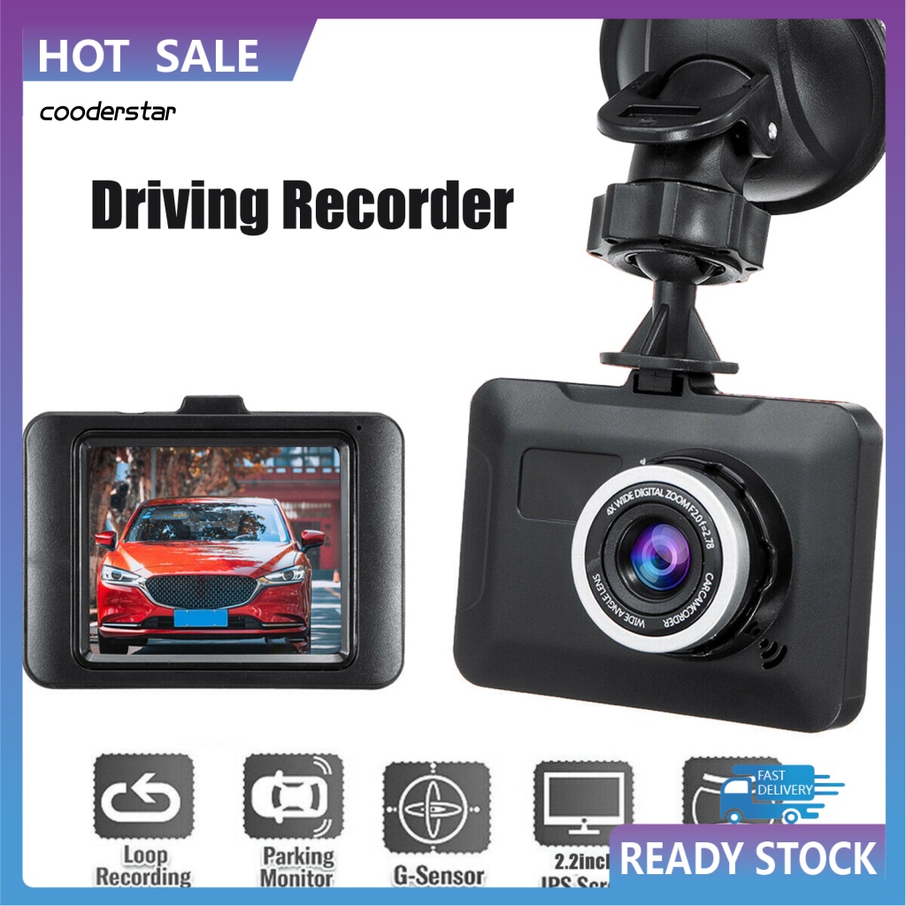 Camera Ghi Hình Cảm Biến Thời Gian Thực Cho Xe Hơi 22-Inch 1080P