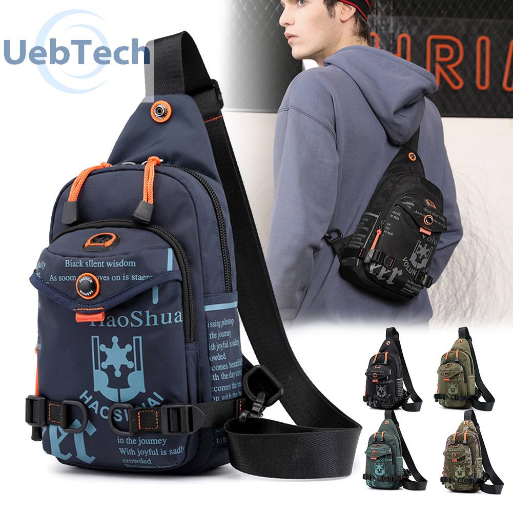 Túi Đeo Chéo Nhiều Ngăn Siêu Nhẹ Cho Nam