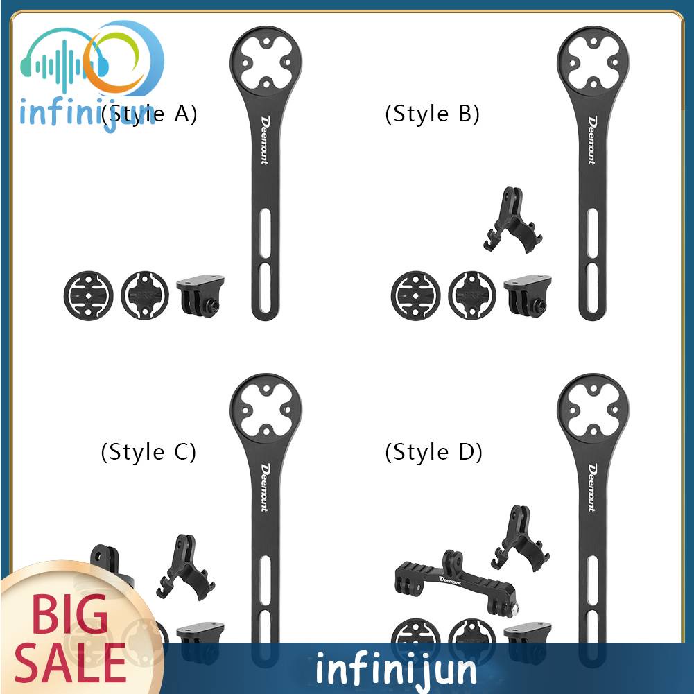 Tay Lái Mở Rộng Bằng Hợp Kim Nhôm Phù Hợp Với Garmin Và Brighton