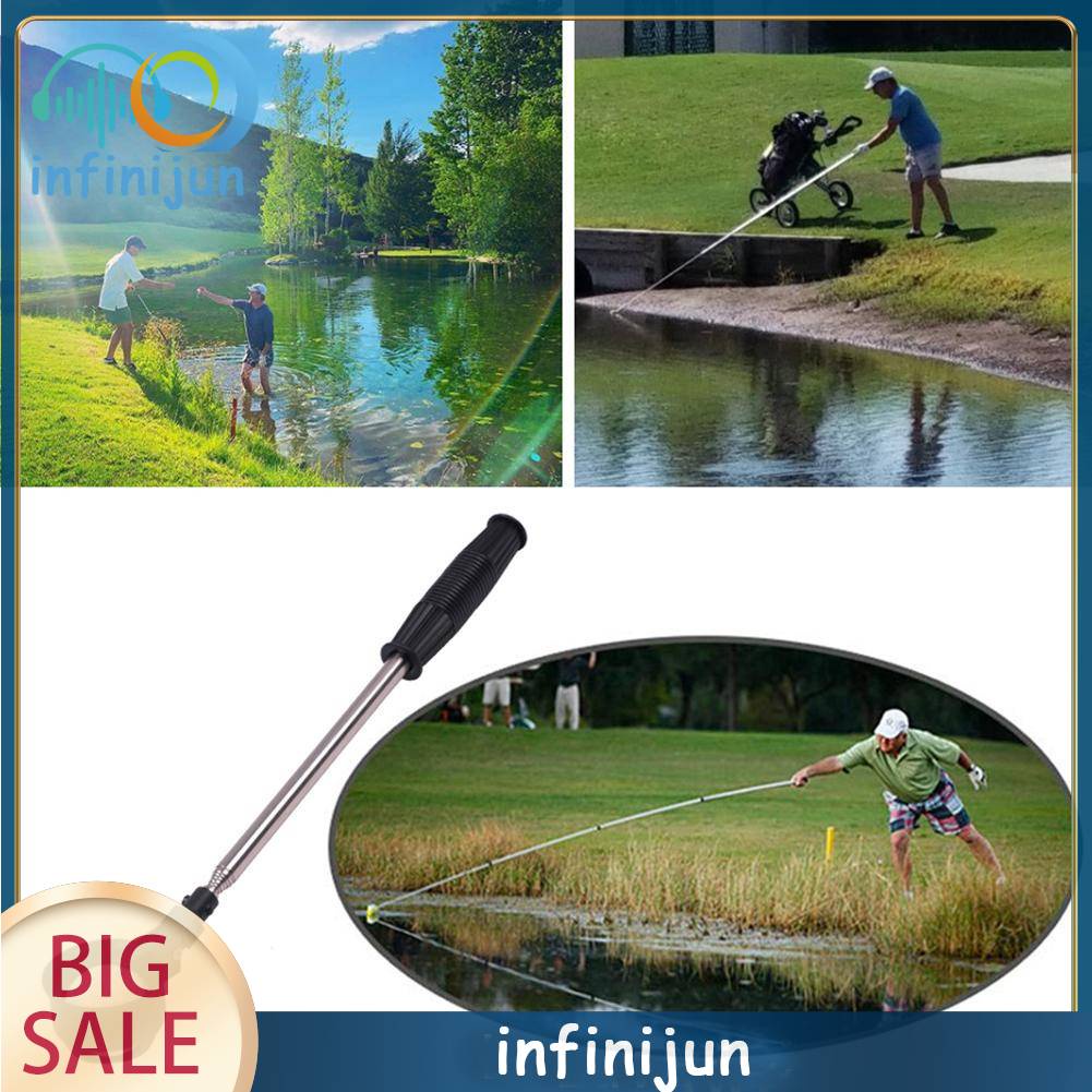 Dụng Cụ Nhặt Bóng Golf 8 Đoạn Bằng Thép