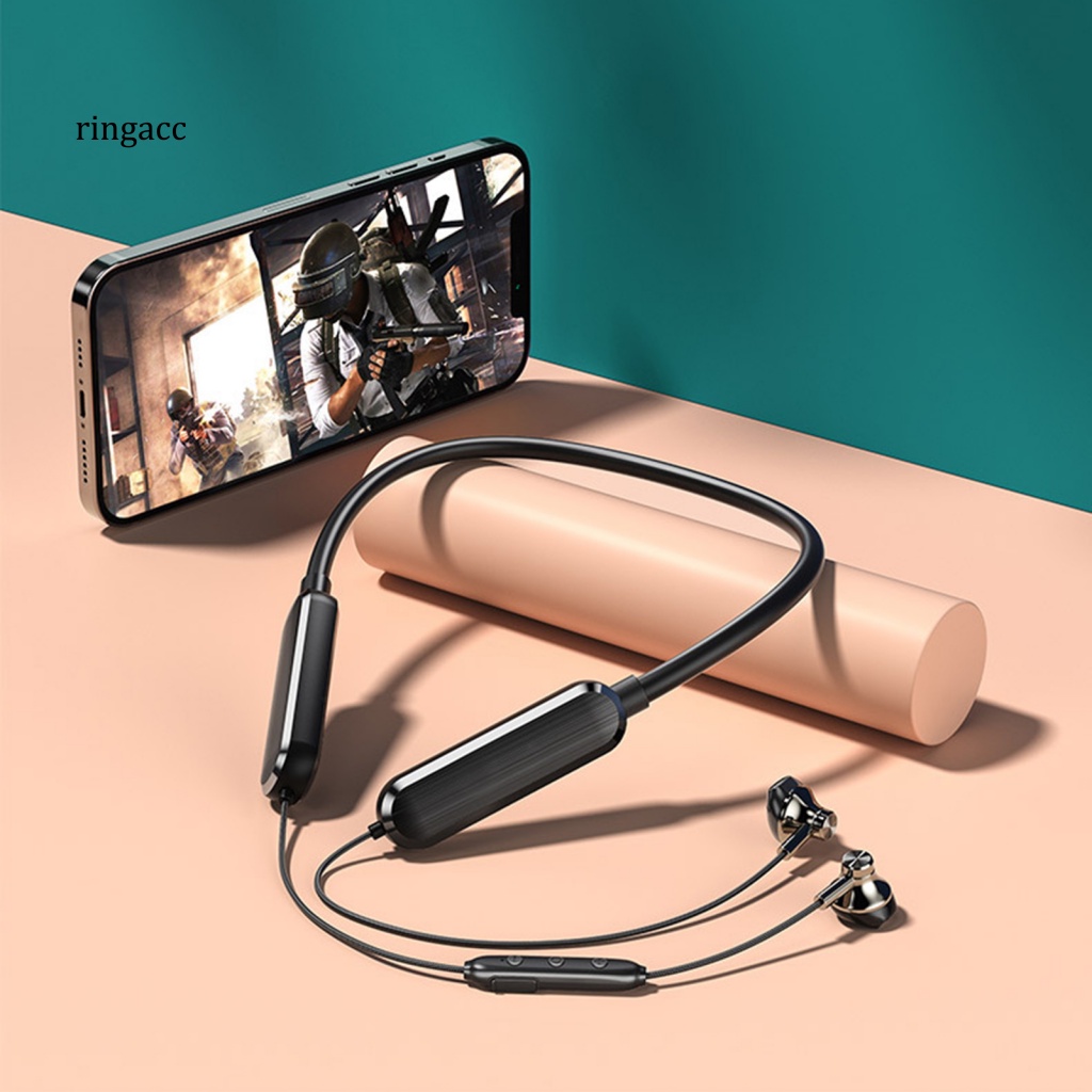 Tai Nghe Đeo Cổ RGA Bluetooth Không Dây IPX5 Chống Nước Có Thể Thay Đổi Theo Dõi Sức Khỏe
