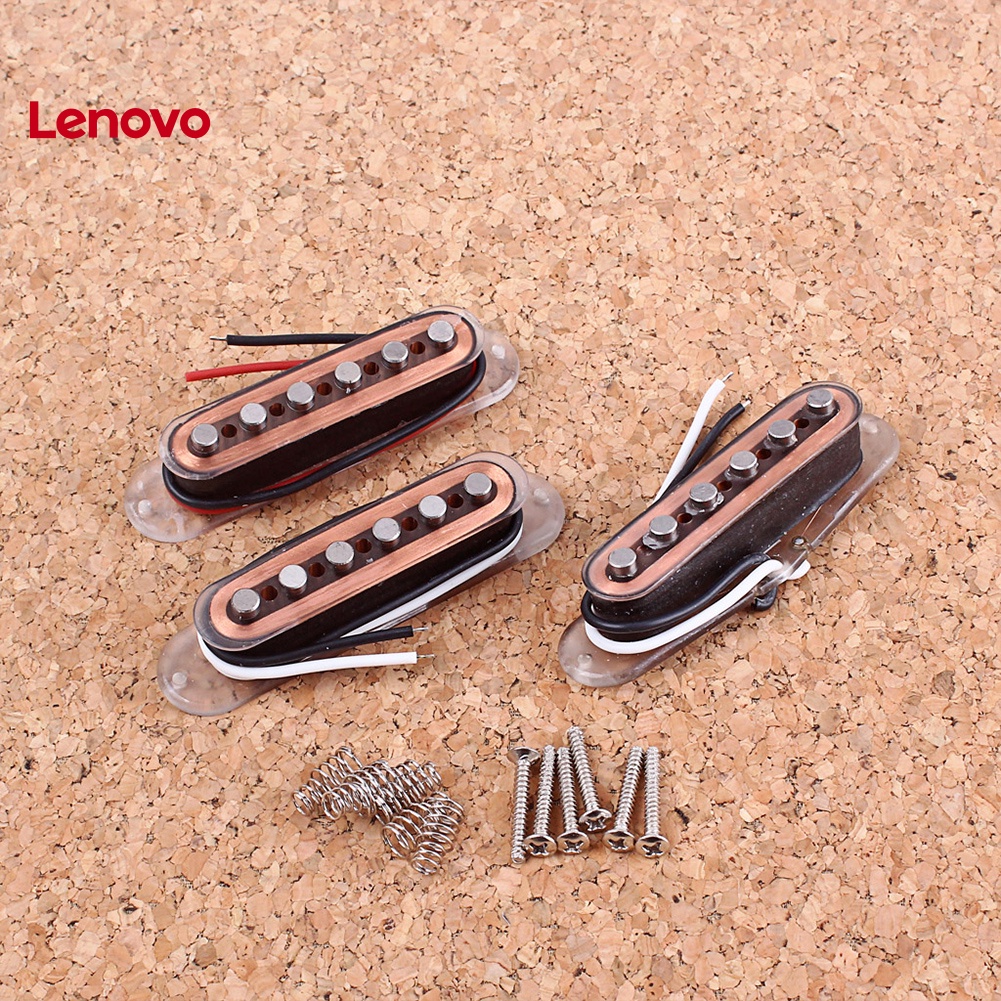 Set 3 Pickup Đơn 6 Dây 48 / 50 / 52mm Chuyên Dụng Cho Đàn Guitar