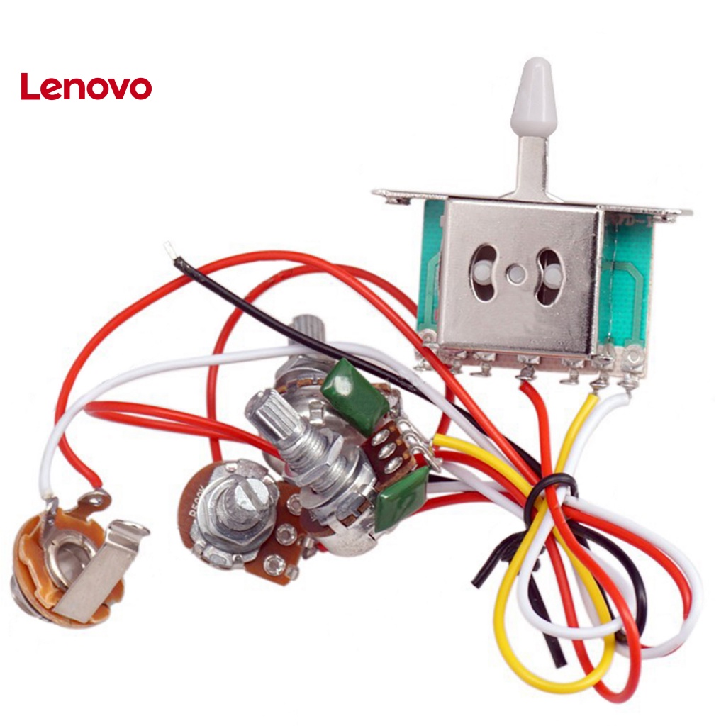 Bộ Dây Mạch Điều Khiển Âm Lượng Bằng Kim Loại Hình Hoa Hướng Dương Cho Đàn Guitar Điện