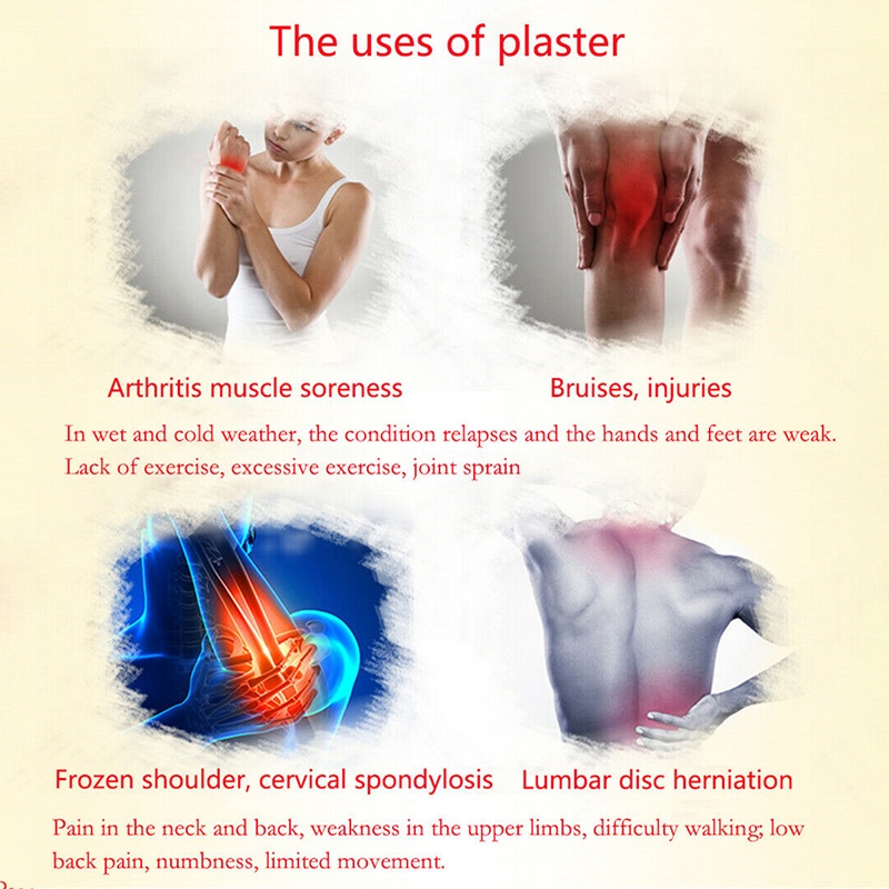 48 Miếng Dán massage Cơ Thể Giảm Đau