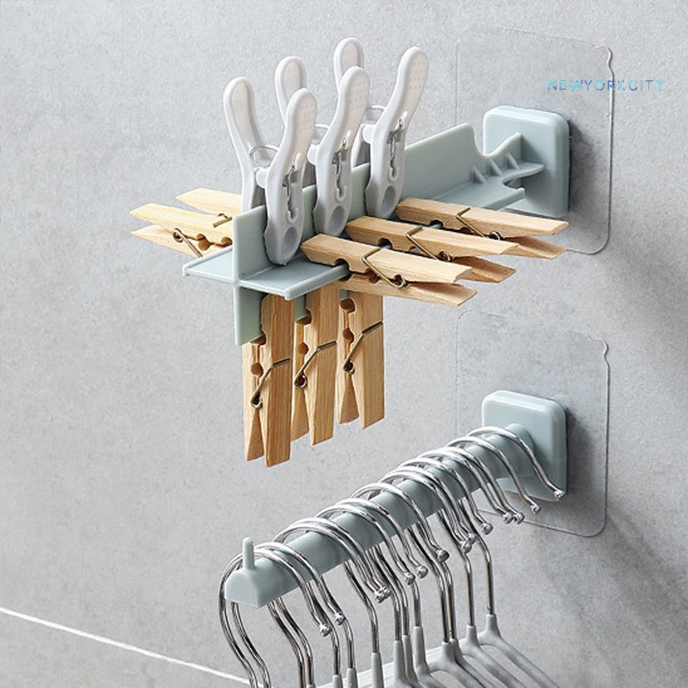 Giá Đỡ Treo Quần Áo Bằng Nhựa Có Giác Hút