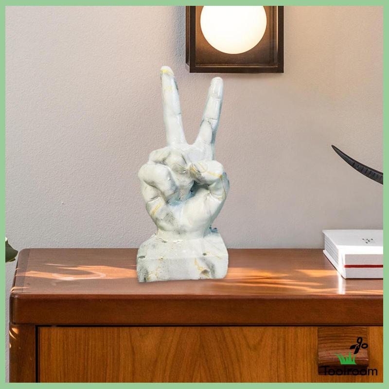 Đồ trang trí Tượng Cử Chỉ Ok Bằng Nhựa Resin Trang Trí Bàn / Hành Lang / Quán Bar / Nhà Cửa