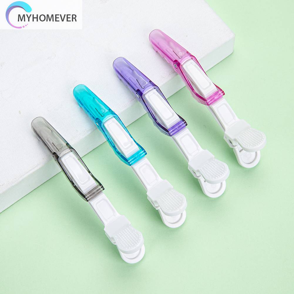 Set 6 Kẹp Nhựa Cố Định Hai Cổng Tạo Kiểu Tóc Chuyên Dụng