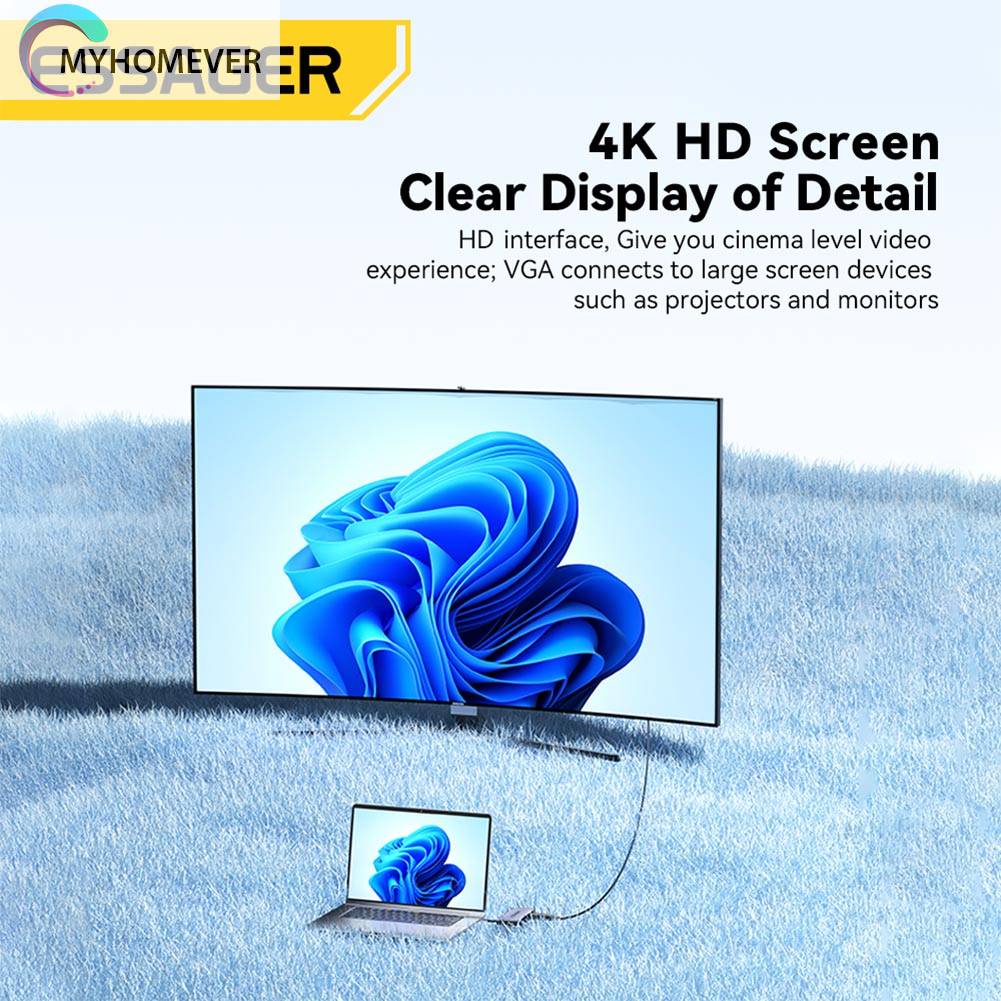 Bộ Chia Cổng Sạc USB Type C 11 Trong 1 Cho Laptop