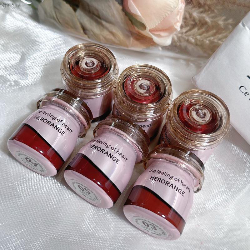 HERORANGE~Son Kem Thiết Kế Dạng Hũ Cực Cute Đáng Yêu ~My Delwyn~