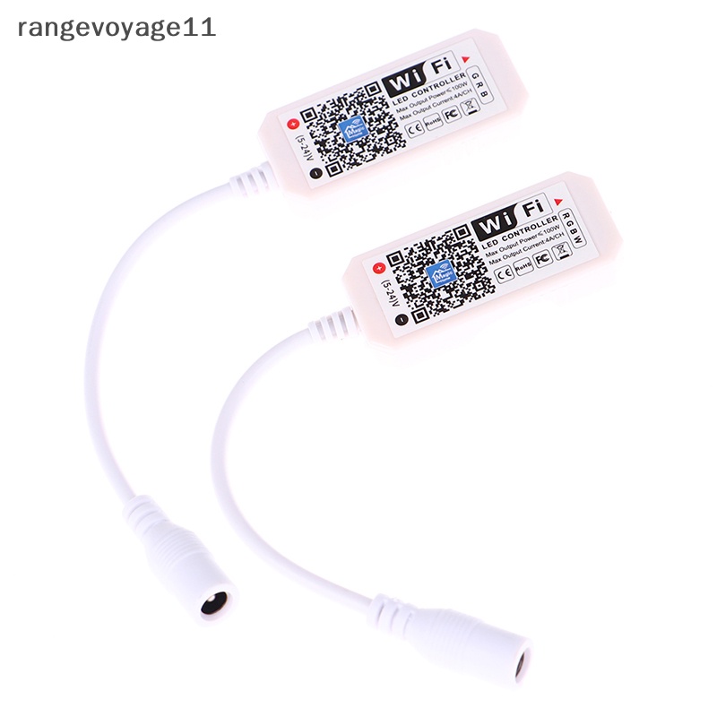 Bộ Điều Khiển Dải Đèn LED DC 12V 24V Kết Nối Bluetooth WIFI RGB RGBW Android IOS