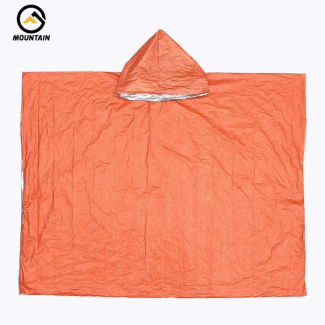 Áo Mưa Dày Dặn Có Nón Màu Phản Quang Đa Năng Tiện Dụng Cho Leo Núi