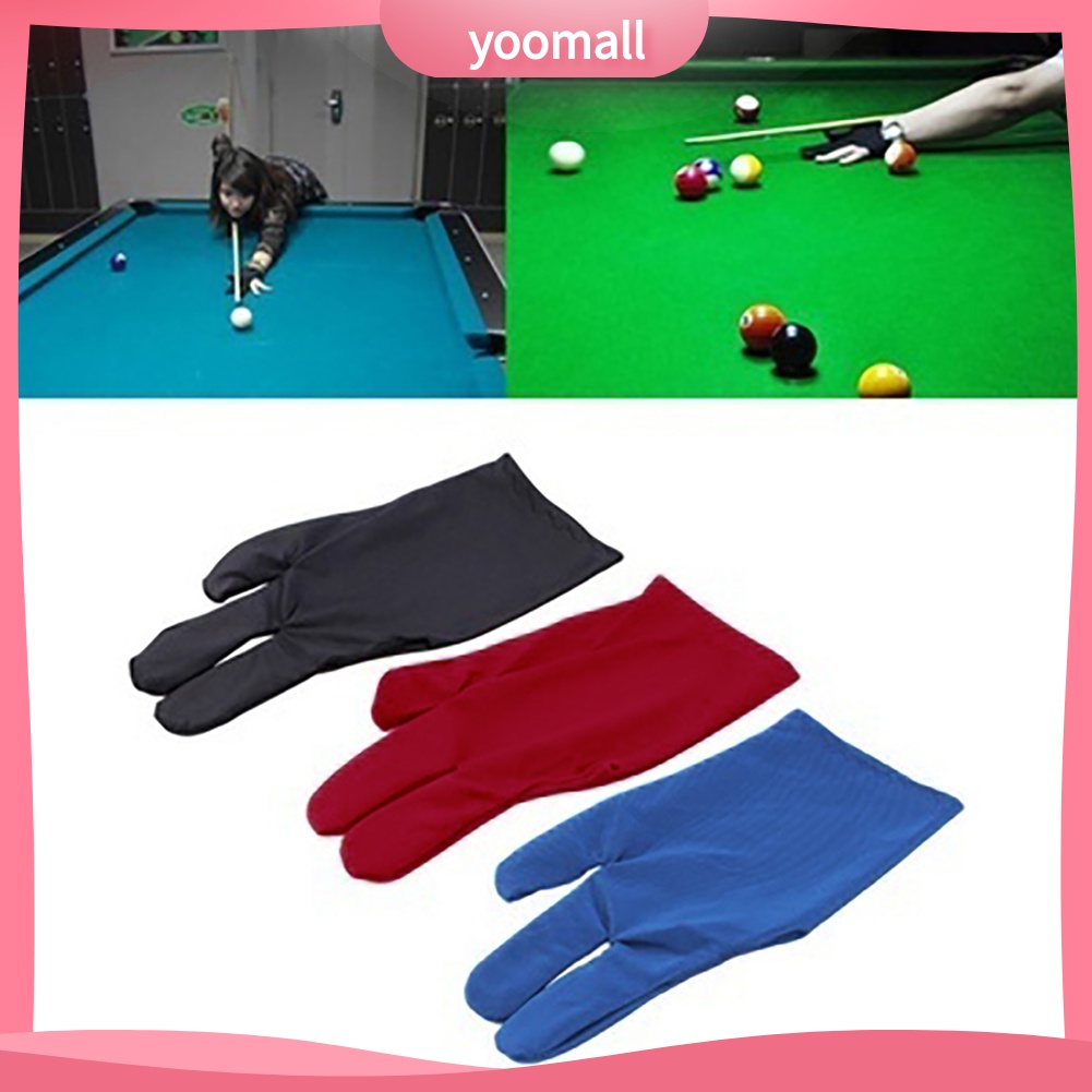 Set 2 Găng Tay Trái Chơi Bida Ba Ngón