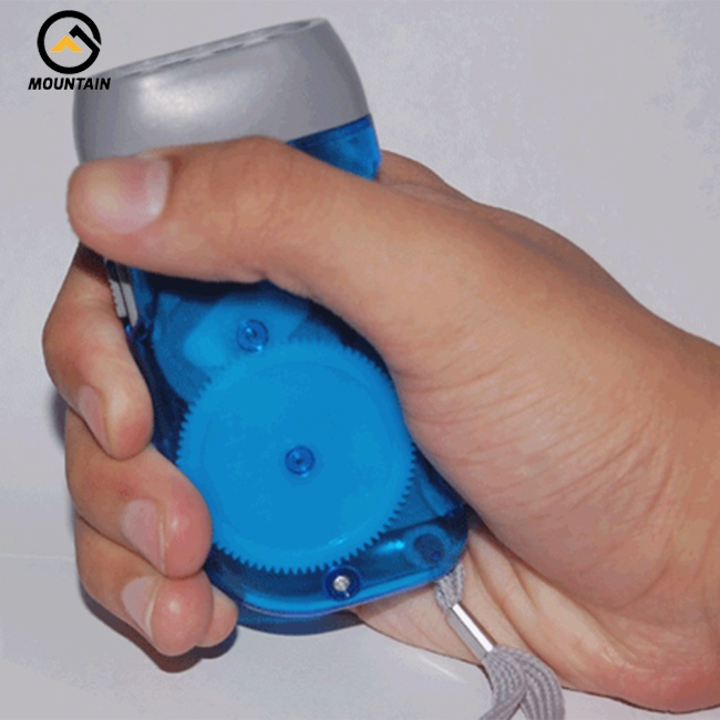 Đèn Pin Led Mini Cầm Tay Kèm Dây Đeo Tiện Dụng Dùng Khi Leo Núi / Cắm Trại