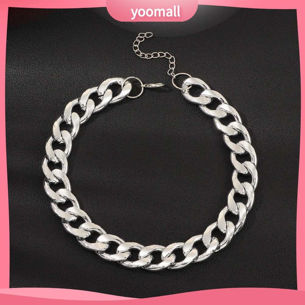 Vòng cổ Dạng Chuỗi Ngắn Dày Phong Cách Hip Hop Thời Trang Dự Tiệc Cho Nam Và Nữ