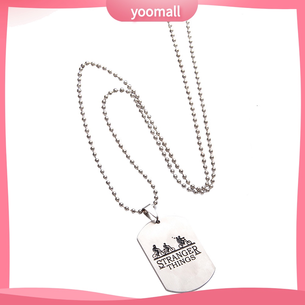 Vòng cổ Mặt Chữ Stranger Things Thời Trang Cho Nữ
