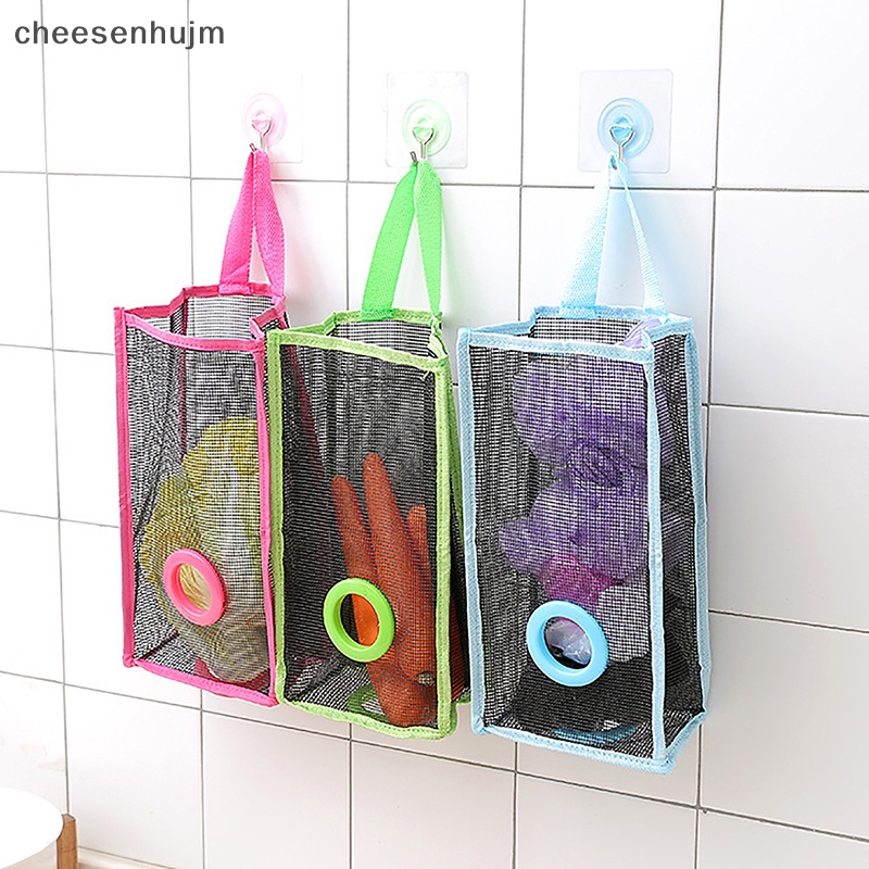 Giá Treo Túi Rác Bằng Nhựa Gắn Tường Tiện Dụng Cho Nhà Bếp