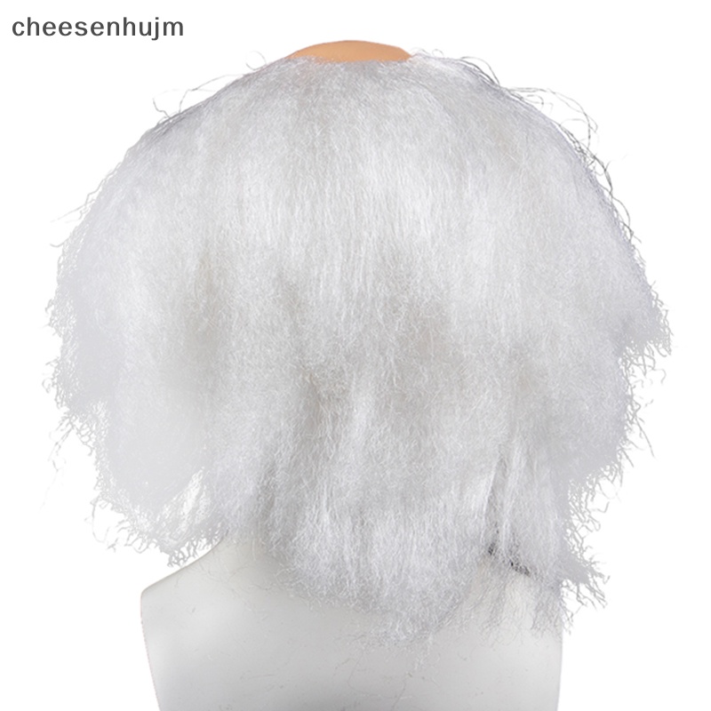 Bộ Tóc Giả Màu Trắng Hóa Trang Halloween Cho Nam