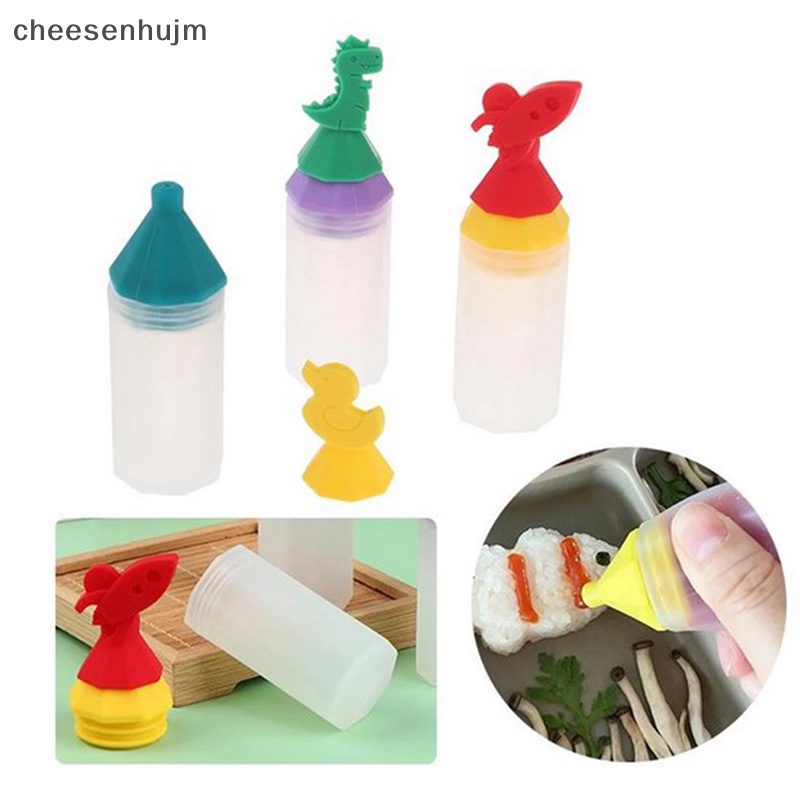 Set 3 Chai Đựng Sốt Cà Chua Mini 20Ml Bằng Silicon Tiện Dụng