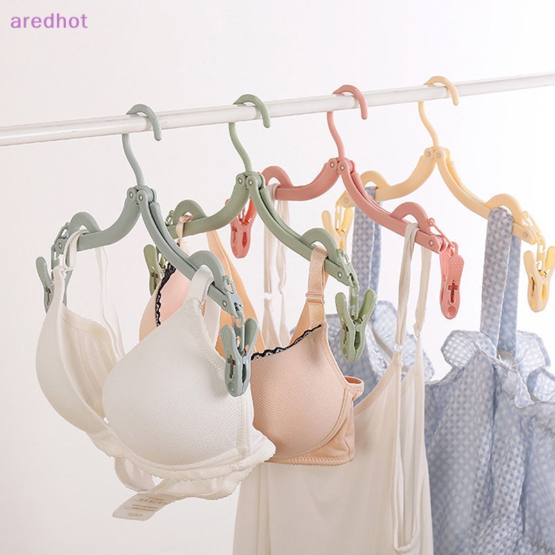 Bộ 5 Móc Nhựa Treo Quần Áo Đa Năng Tiết Kiệm Không Gian Mới