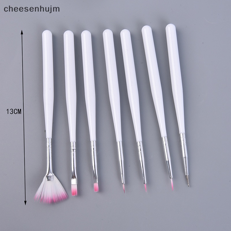 Set 7 Cọ Vẽ Trang Trí Bánh Chuyên Dụng