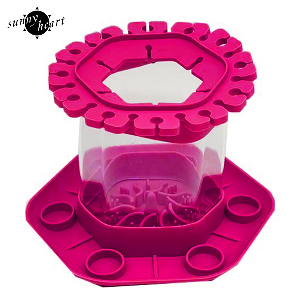 Sunnyheart Dụng Cụ Làm Sạch Bàn Chải Vệ Sinh Dễ Dàng Làm Sạch Và Giá Đỡ Bàn Chải Rửa Chén An Toàn Tích Hợp Giá Đỡ Cọ Sơn này