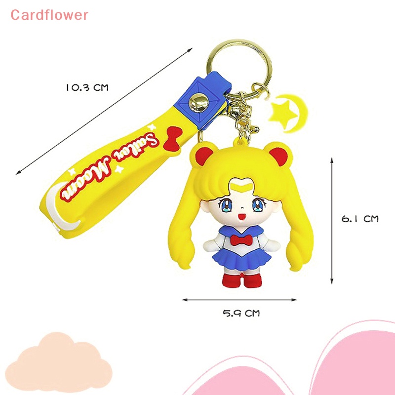 Móc Khóa Hợp Kim Hình Thủy Thủ Mặt Trăng Dễ Thương Thời Trang Cho Nữ