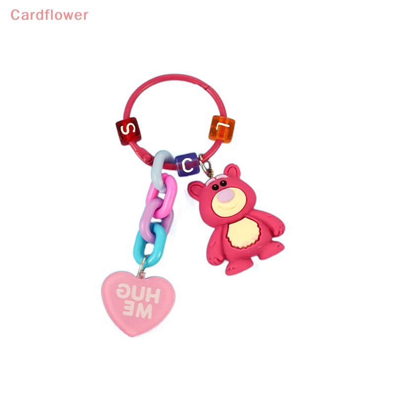 Móc Khóa Hình Bánh Donut 3D Dễ Thương Mới