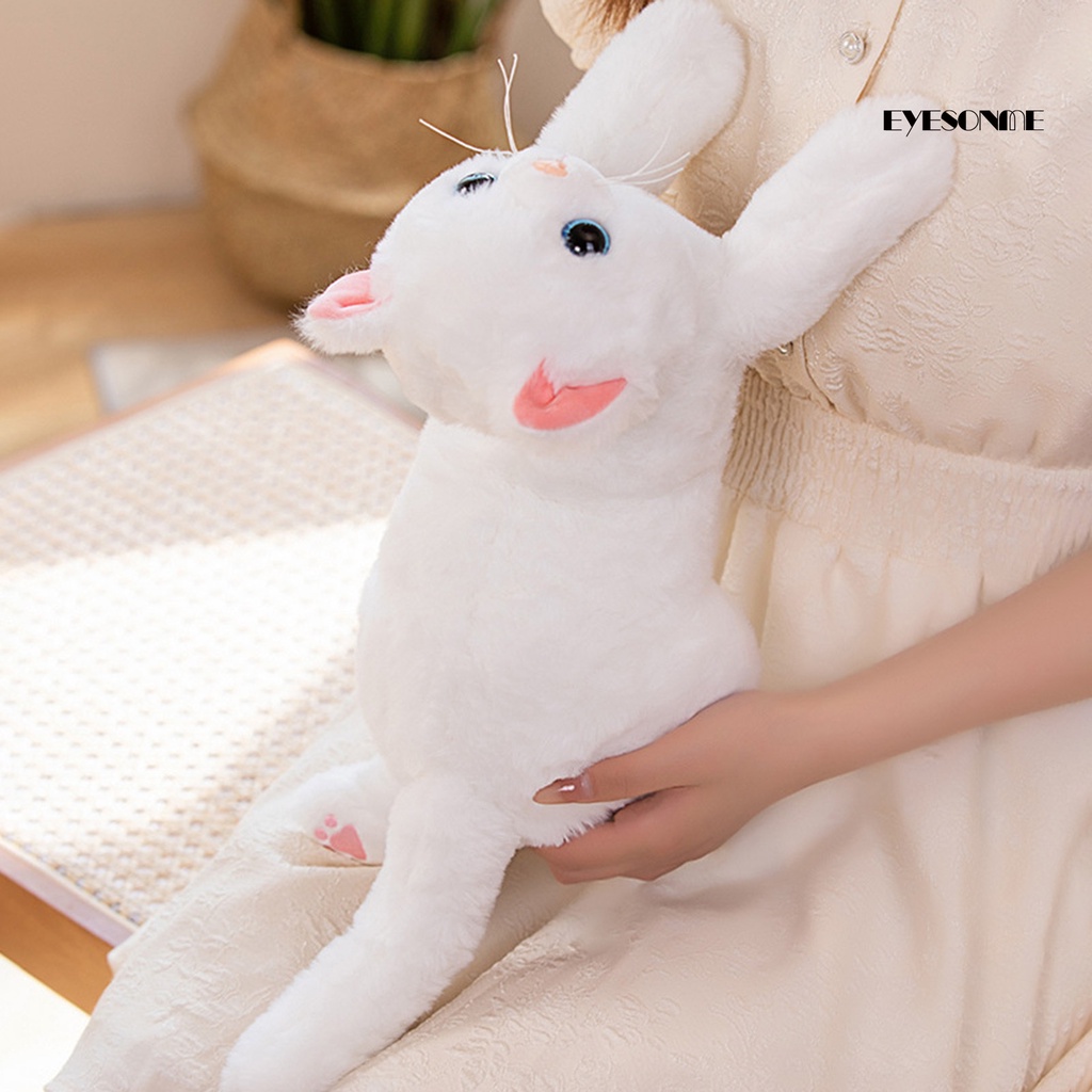 Đồ chơi nhồi bông Hình Mèo Mắt 3D Mềm Mại Đáng Yêu