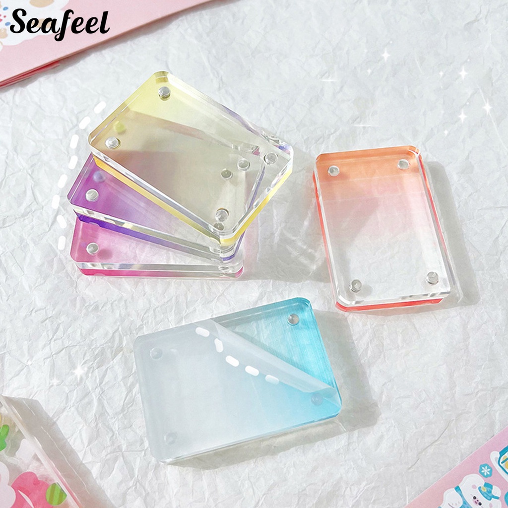 Thẻ Ảnh Dày Dặn Màu Gradient Nhìn Thấy Dành Cho Học Sinh