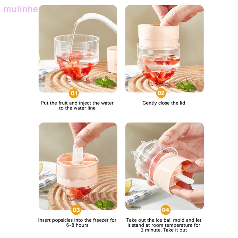 1 Khuôn Làm Đá Hình Cầu DIY