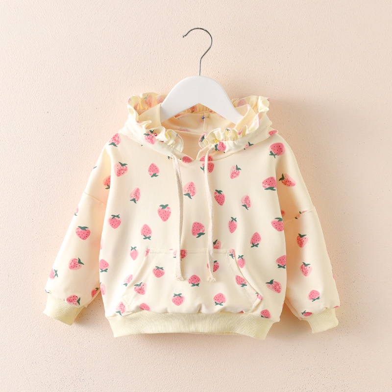 Áo Hoodie Dài Tay Thời Trang Xuân Thu 2023 Cho Bé Gái