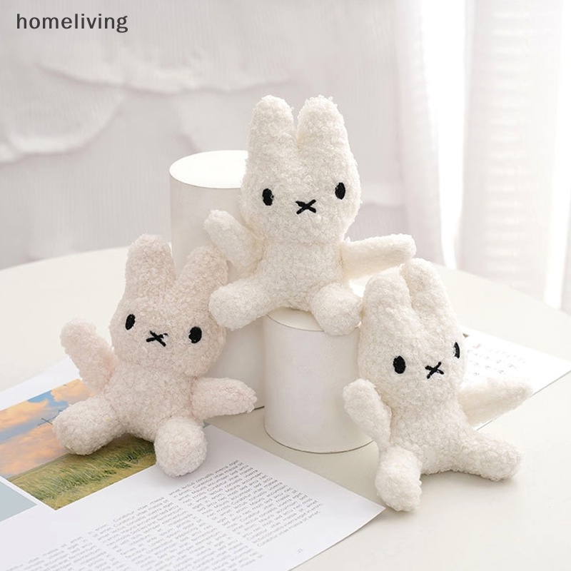 Móc Khóa Thỏ Nhồi Bông Mềm Mại Đáng Yêu