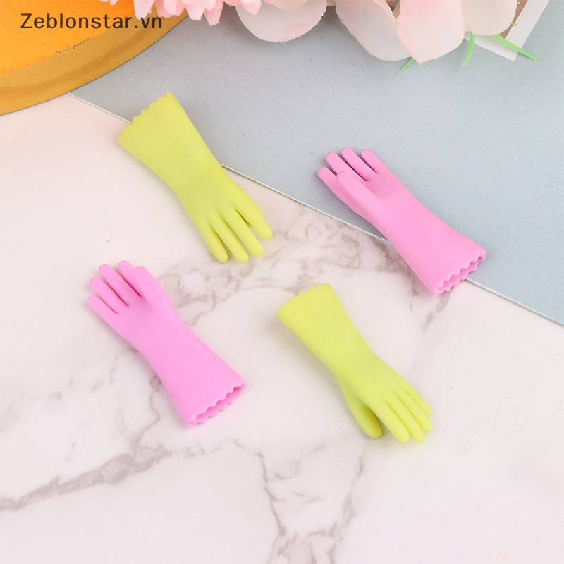 1 Cặp Găng Tay Làm Bánh Tỉ Lệ 1: 6 Dành Cho Nhà Búp Bê