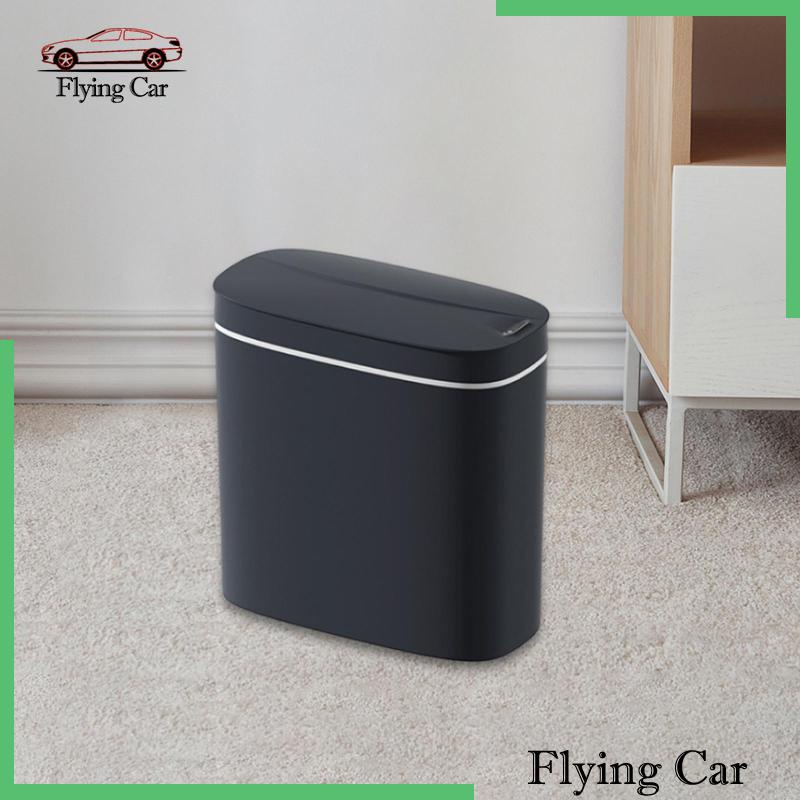 Thùng Rác Cảm Ứng Thông Minh Tự Động 14L Tiết Kiệm Không Gian Cho Góc Nhà Vệ Sinh
