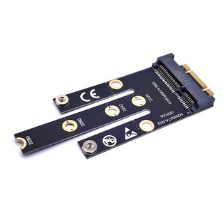 Ngff m.2 b + m key to msata mini pci-express sata 3.0 ssd male converter adapter card riser cho 2242/2260/2280 m2 ngff ssd